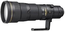Nikon AF-S Nikkor 500mm f4G ED VR